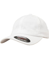 Flexfit cotton twill dad cap (6745) — White