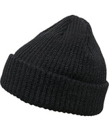 Rib beanie (1502RB) — Black