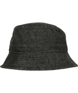 Denim bucket hat (5003DB) — Black/Grey