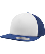 Foam trucker with white front (6005FW) — Royal/White/Royal
