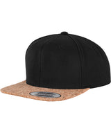 Cork snapback (6089CO) — Black