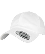 Low-profile organic cotton cap (6245OC) — White