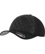 Diamond quilted Flexfit (6277Q) — Black