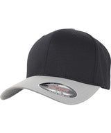 Flexfit woolly combed 2-tone (6277T) — Black/Silver