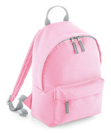 Mini fashion backpack — Classic Pink/Light Grey