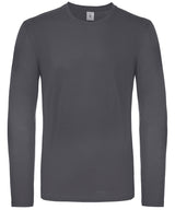 B&C #E150 long sleeve — Dark Grey