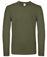 B&C #E150 long sleeve — Urban Khaki