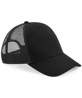 Organic cotton trucker — Black