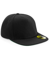 Original flat peak snapback — Black/Black/Black