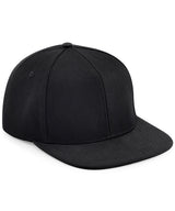 Original flat peak 6-panel snapback — Black/Black