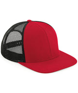 Original flat peak 6-panel trucker — Classic Red/Black