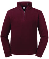 Authentic ¼ zip sweatshirt — Burgundy