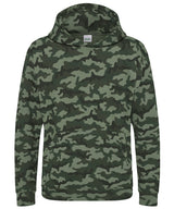 Kids camo hoodie — Green Camo