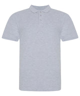 The 100 polo — Heather Grey