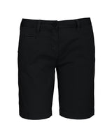 Ladies' washed effect Bermuda shorts — Washed Charcoal