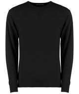 Regular fit Arundel crew neck sweater — Black