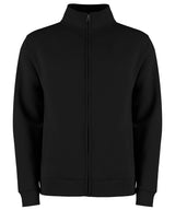 Regular fit zipped sweatshirt — Black