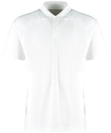 Regular fit micro mesh polo with Cooltex® plus — White