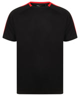 Unisex team t-shirt — Black/Red