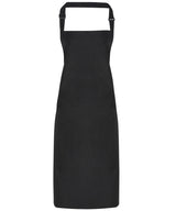 Waterproof bib apron — Black