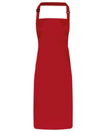 Waterproof bib apron — Red