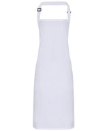 Waterproof bib apron — White