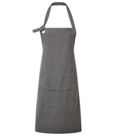 Calibre heavy cotton canvas pocket apron — Dark Grey