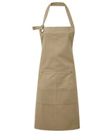 Calibre heavy cotton canvas pocket apron — Khaki