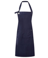 Calibre heavy cotton canvas pocket apron — Navy