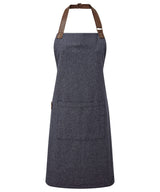 Annex Oxford bib apron — Navy