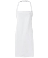 Essential bib apron — White