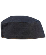 Chef's skull cap — Indigo Denim