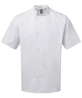 Chef's essential short sleeve jacket — White