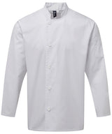 Chef's essential long sleeve jacket — White