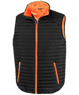 Thermoquilt gilet — Black/Orange