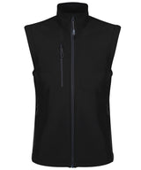 Honestly Made recycled softshell bodywarmer — Black