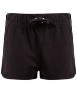 Kids retro shorts — Black/Black