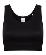 Kids fashion crop top — Black/Black