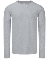 Iconic 150 classic long sleeve T — Heather Grey*