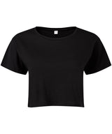 Women's TriDri® crop top — Black