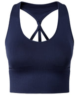 TriDri® seamless '3D fit' multi-sport reveal sports bra — Navy
