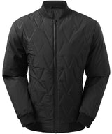 Vector moulded bomber jacket — Black