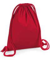 Organic premium cotton gymsac — Classic Red