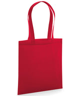 Organic premium cotton tote — Classic Red