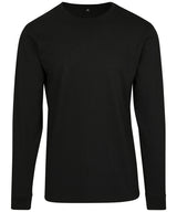 Long sleeve with cuff rib — Black