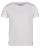 Girls short sleeve tee — White