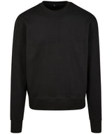 Premium oversize crew neck — Black