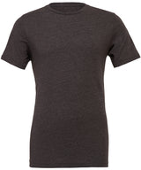 Unisex heather CVC short sleeve t-shirt — Dark Grey Heather