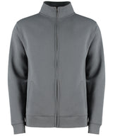 Regular fit zipped sweatshirt — Dark Grey Marl