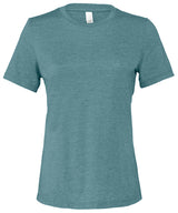Women's relaxed Jersey short sleeve tee — Heather Deep Teal